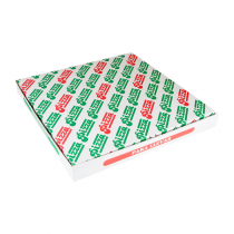 BOîTES PIZZA MICROCANNELURE  348 G/M2 46x46x5 CM BLANC CARTON (50 UNITÉ) - Garcia de Pou