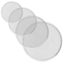 CERCLE GRILLE À PIZZA  Ø 45,7 CM ARGENTE ALUMINIUM (1 UNITÉ) - Garcia de Pou