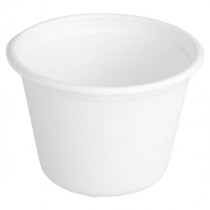 POTS "BIONIC" 140 ML Ø 7,7x5,3 CM BLANC BAGASSE (1000 UNITÉ) - Garcia de Pou