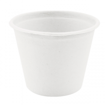 BOLS "BIONIC" 425 ML Ø 10,5x8,3 CM BLANC BAGASSE (600 UNITÉ) - Garcia de Pou