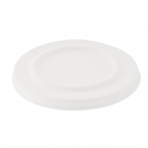 COUVERCLES POUR BOLS 150.64 "BIONIC"  Ø 11 CM BLANC BAGASSE (600 UNITÉ) - Garcia de Pou