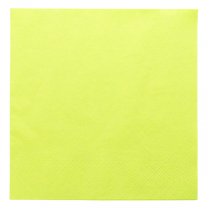 SERVIETTES ECOLABEL 2 PLIS  18 G/M2 39x39 CM VERT ANIS OUATE (1600 UNITÉ) - Garcia de Pou