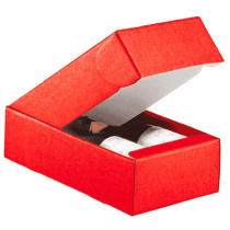 30 U. COFFRETS 2 BOUTEILLES  34x18,5x9 CM ROUGE CARTON (30 UNITÉ) - Garcia de Pou