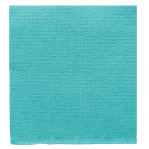 SERVIETTES ECOLABEL "DOUBLE POINT" 18 G/M2 20x20 CM BLEU TURQUOISE OUATE (2400 UNITÉ) - Garcia de Pou