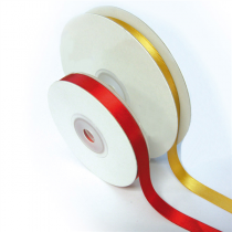 RUBAN CADEAU  100Mx10 MM ROUGE POLYESTER (1 UNIT&Eacute;)