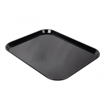 PLATEAU POUR COUPOLE  35,7x46 CM NOIR POLYCARBONATE (1 UNITÉ) - Garcia de Pou