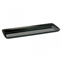 MINI PLATEAUX MISE EN BOUCHE  19x6,5x1,2 CM NOIR PS (500 UNITÉ) - Garcia de Pou