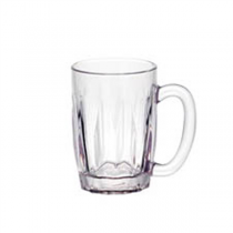 CHOPES À BIÈRE 630 ML Ø 9,5/7,5x12,7 CM TRANSPARENT POLYCARBONATE (24 UNITÉ) - Garcia de Pou