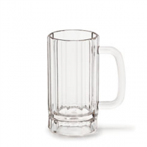 CHOPES À BIÈRE 365 ML Ø 7,3/6,6x13 CM TRANSPARENT POLYCARBONATE (12 UNITÉ) - Garcia de Pou