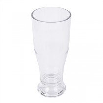 GOBELETS À BIÈRE BASE ÉPAISSE 340 ML Ø 7/5,9x16,5 CM TRANSPARENT POLYCARBONATE (72 UNITÉ) - Garcia de Pou