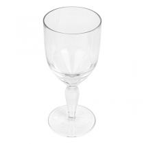 VERRES À PIED À EAU 340 ML Ø 7,9/7,7x18,3 CM TRANSPARENT POLYCARBONATE (12 UNITÉ) - Garcia de Pou