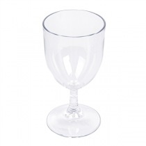 VERRES À PIED À VIN 175 ML Ø 6,8/6,6x13,5 CM TRANSPARENT POLYCARBONATE (72 UNITÉ) - Garcia de Pou