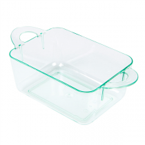 MISE EN BOUCHE RÉUTILISABLES AVEC ANSES  9,6x5x3,5 CM VERT D"EAU PS (576 UNITÉ) - Garcia de Pou