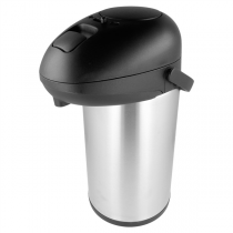 THERMO À POMPE "BIG" 4 L  ARGENTE INOX (1 UNITÉ) - Garcia de Pou