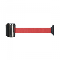 BARRIÈRE MURALE RETRACTIBLES RUBAN 200 CM   ROUGE ALUMINIUM (1 UNITÉ) - Garcia de Pou