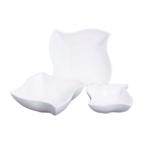 BOLS ONDULÉS 700 ML 17,7x6,7 CM BLANC PORCELAINE (6 UNITÉ) - Garcia de Pou