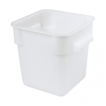 BAC ALIMENTAIRE 8 L 22,5x22,5x23 CM BLANC PP (1 UNITÉ) - Garcia de Pou