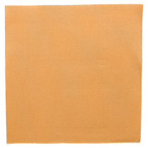 SERVIETTES ECOLABEL "DOUBLE POINT" 18 G/M2 39x39 CM CARAMEL OUATE (1200 UNITÉ) - Garcia de Pou