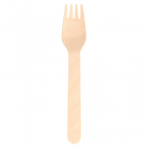 FOURCHETTES "MAKAN"  15,5 CM NATUREL BOIS (100 UNITÉ) - Garcia de Pou