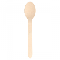 CUILLÈRES "MAKAN"  15,8 CM NATUREL BOIS (100 UNITÉ) - Garcia de Pou