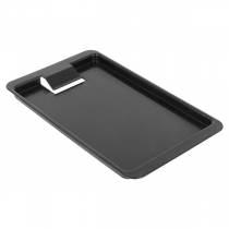 PLATEAUX POUR ADDITION/POURBOIRE AVEC CLIP  20x12x1 CM NOIR ABS (1 UNITÉ) - Garcia de Pou