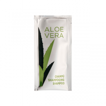 SACHETS SHAMPOOING "ALOE VERA" 10 ML 10x5 CM (1000 UNITÉ) - Garcia de Pou