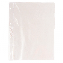 6 U. POCHETTES POUR PORTE-MENUS DIN-A4  30,4x23,3 CM TRANSPARENT PVC (1 UNITÉ) - Garcia de Pou