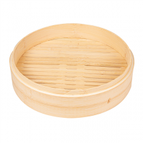 RÉCIPIENTS MAXI DIM-SUM  Ø 30x6 CM NATUREL BAMBOU (4 UNITÉ) - Garcia de Pou