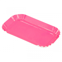 MINI PLATEAUX 325 G/M2 4x8 CM FUCHSIA CARTON (100 UNITÉ) - Garcia de Pou