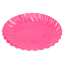 MINI PLATEAUX 380 G/M2 Ø 8,8 CM FUCHSIA CARTON (200 UNITÉ) - Garcia de Pou