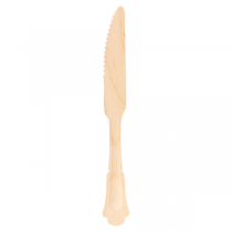 COUTEAUX "CLASSIC"  20,4 CM NATUREL BOIS (100 UNITÉ) - Garcia de Pou