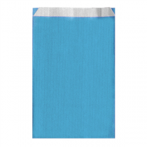 ENVELOPPES CADEAUX COULEUR UNIE  60 G/M2 26+9x46 CM BLEU TURQUOISE CELLULOSE (250 UNITÉ) - Garcia de Pou