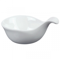 BOLS AVEC ANSE  12 CM BLANC PORCELAINE (12 UNITÉ) - Garcia de Pou