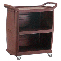 TROLLEY OUVERT 1 CÔTÉ  98x50,5x105 CM MARRON ABS (1 UNITÉ) - Garcia de Pou