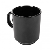 TASSES À CAFÉ "ASAMI WARE" 240 ML Ø 8x9 CM NOIR MÉLAMINE (12 UNITÉ) - Garcia de Pou