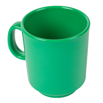 TASSES À CAFÉ 240 ML Ø 8x9 CM VERT MÉLAMINE (12 UNITÉ) - Garcia de Pou