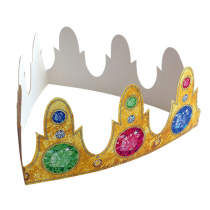 COURONNE DES ROIS MAGES  275 G/M2 8x59 CM QUADRICHROMIE CARTON (100 UNITÉ) - Garcia de Pou