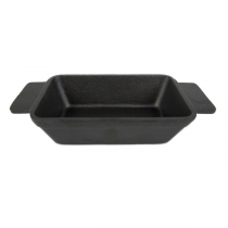 CASSEROLE ÉMAILLÉE  13,7(17,8)x9,2x3,8 CM NOIR FER (8 UNITÉ) - Garcia de Pou