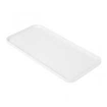 PLATEAUX PRODUITS D"ACCUEIL  23x11,5 CM BLANC PS (10 UNITÉ) - Garcia de Pou