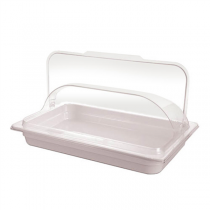 COUPOLE 1/1 GN  53,5x33,8x14 CM TRANSPARENT POLYCARBONATE (1 UNITÉ) - Garcia de Pou