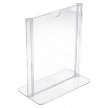 PORTE MENUS DE TABLE DIN-A7  7,4x10,5 CM TRANSPARENT PS (1 UNITÉ) - Garcia de Pou