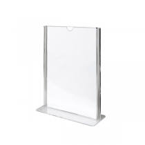 PORTE MENUS DE TABLE DIN-A6  10,5x14,8 CM TRANSPARENT PS (20 UNITÉ) - Garcia de Pou