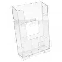 PORTE BROCHURES 1/3 DIN-A4  10,5x15,7x6,5 CM TRANSPARENT PS (12 UNITÉ) - Garcia de Pou