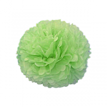 POM POM FLOWER  Ø 35 CM VERT (10 UNITÉ) - Garcia de Pou