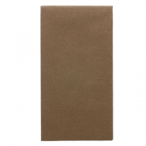 SERVIETTES PLIAGE 1/8  55 G/M2 40x40 CM CHOCOLAT AIRLAID (750 UNITÉ) - Garcia de Pou