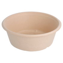 BOLS "BIONIC" 600 ML Ø 15x5,5 CM NATUREL BAGASSE (400 UNITÉ) - Garcia de Pou