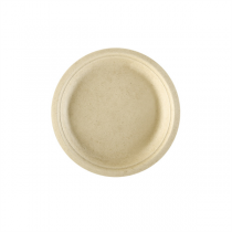 ASSIETTES BIONIC  &Oslash; 15,5x1,4 CM NATUREL BAGASSE (170 UNIT&Eacute;)