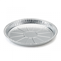 ASSIETTES POUR PIZZA 570 ML Ø 21,4/18,4x1,9 CM ALUMINIUM (500 UNITÉ) - Garcia de Pou