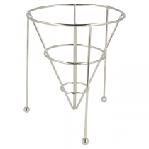 BASKET STACKABLE  12,7x15,24 CM ARGENTE INOX (12 UNITÉ) - Garcia de Pou