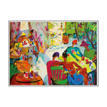 SETS DE TABLE OFFSET "BAR EN REP. DOMINICANA" 70 G/M2 31x43 CM QUADRICHROMIE PAPIER (2000 UNITÉ) - Garcia de Pou